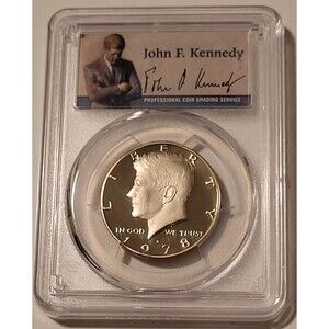 1978 S Kennedy Half Dollar Proof PR70 DCAM PCGS Portrait Label